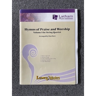 (室內樂譜)Hymns of Praise and Worship: Vol. 1 for String Quartet