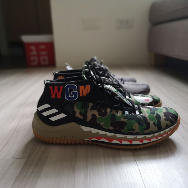 Bape × adidas Dame 4