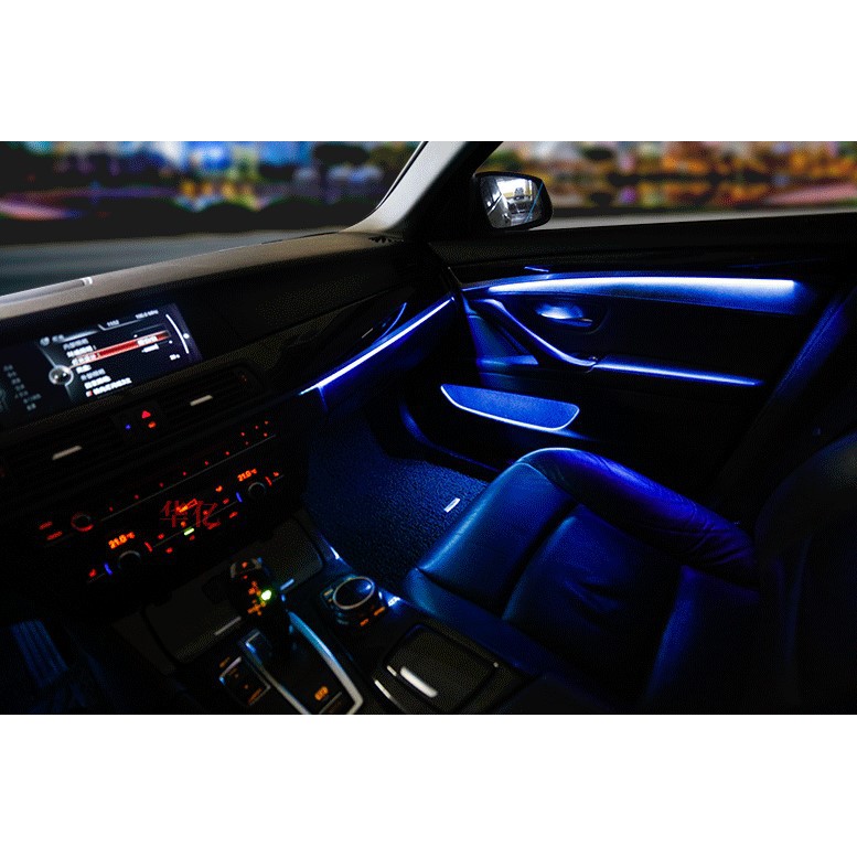 BMW 精品 F10 5系改裝 氛圍燈 520 525li 528 裝飾 Led 氣氛燈 原車IDRIVE控制