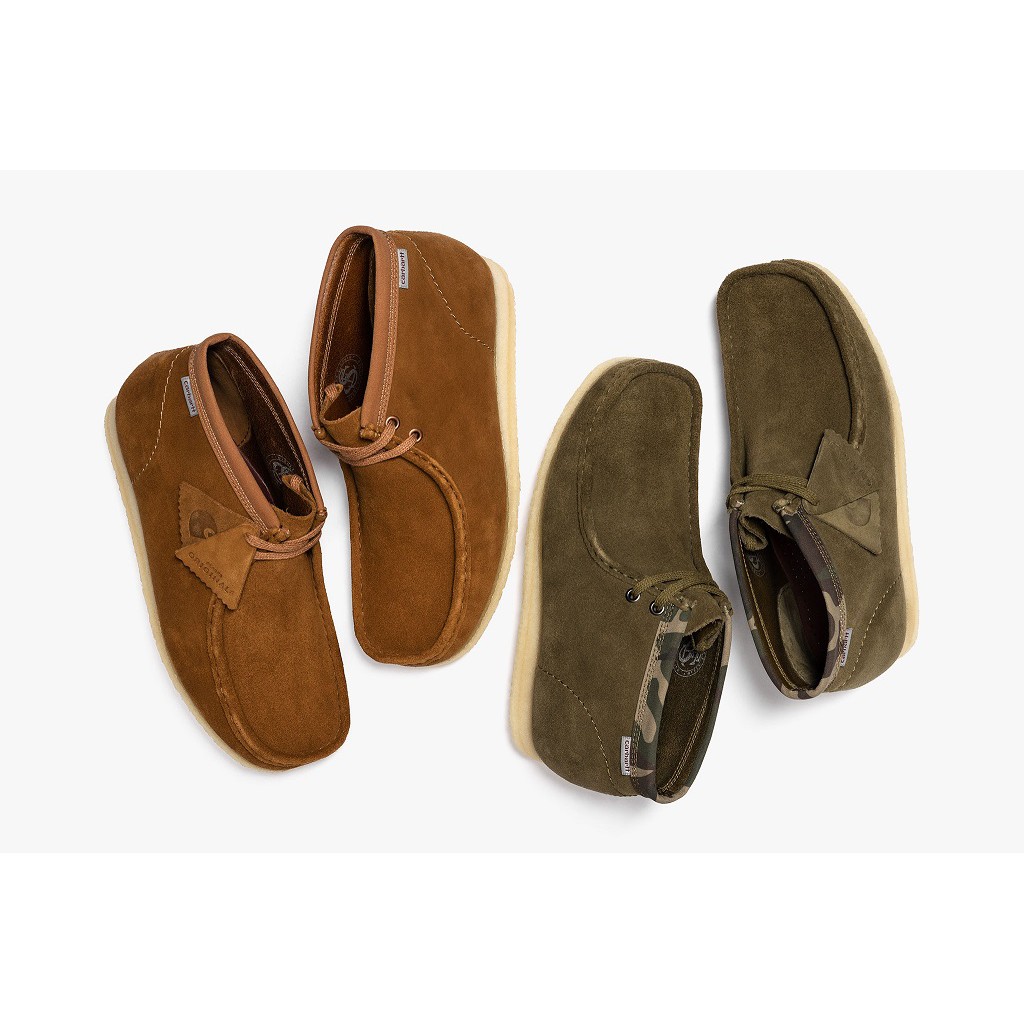 carhartt clarks wallabees