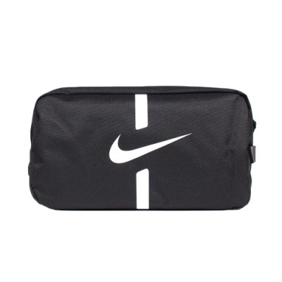 Nike 手提包 Academy Shoe Bag 鞋袋 運動休閒 健身 重訓 多夾層 黑 白 DC2648010