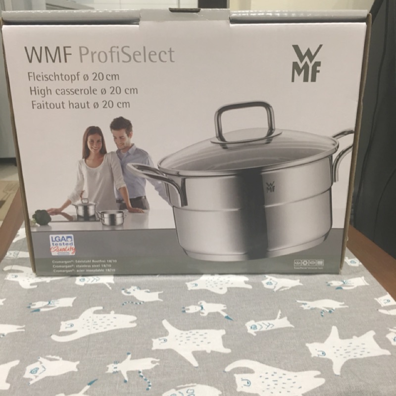 德國WMF全新20cm不鏽鋼湯鍋