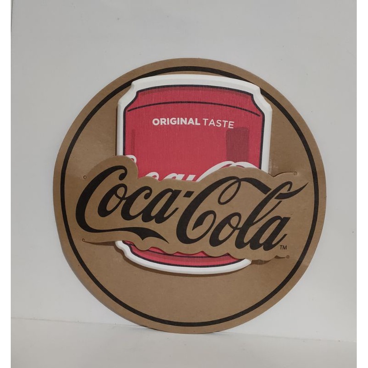 Coca-Cola可口可樂 易開罐造型 硅藻土 杯墊