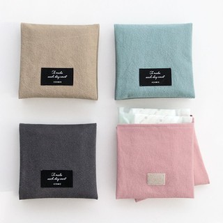 (預購)❤韓國代購❤ 韓國 iconic 實用 Plain secret pouch 衛生棉收納包 面紙包 萬用包 女孩