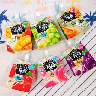 優惠感 日本 Tarami 果凍 蒟蒻 哈密瓜 芒果 水蜜桃 白葡萄 柑橘 紫葡萄 蘋果 食物纖維 JELLY