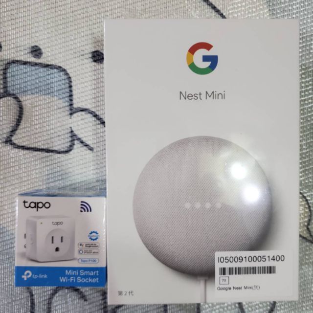 合售 Google Nest Mini 智慧聲控音箱 TP Link tapo p100 smart plug 智慧插座