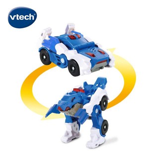 (3歲以上適用) 英國【Vtech】聲光變形恐龍車-鐮刀龍-賽爾