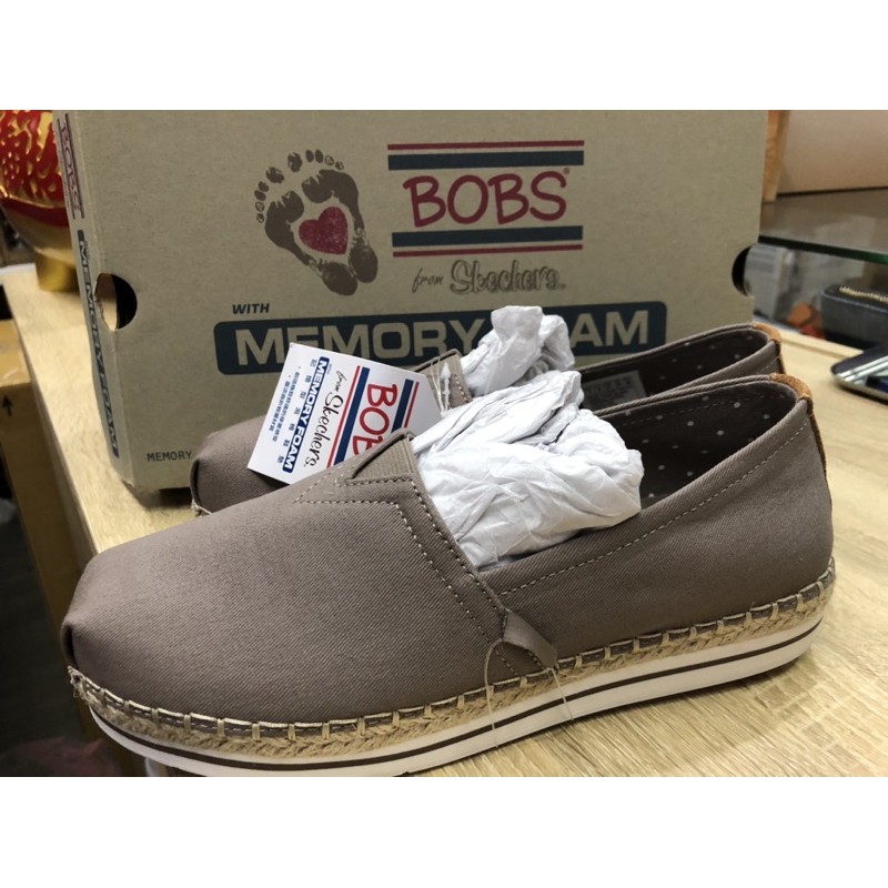 Bobs From Skechers 女厚底淺棕色休閒鞋us7號 特價 539 蝦皮購物