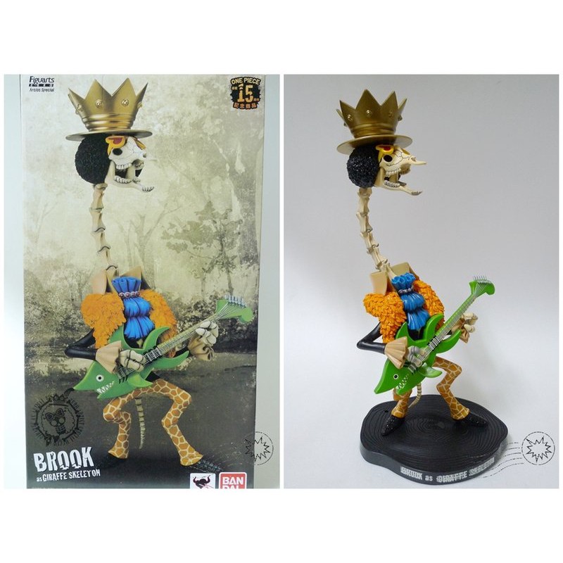微風小舖 海賊王布魯克長頸鹿動物造型figuarts Zero Artist Special 萬代魂商店限定 蝦皮購物