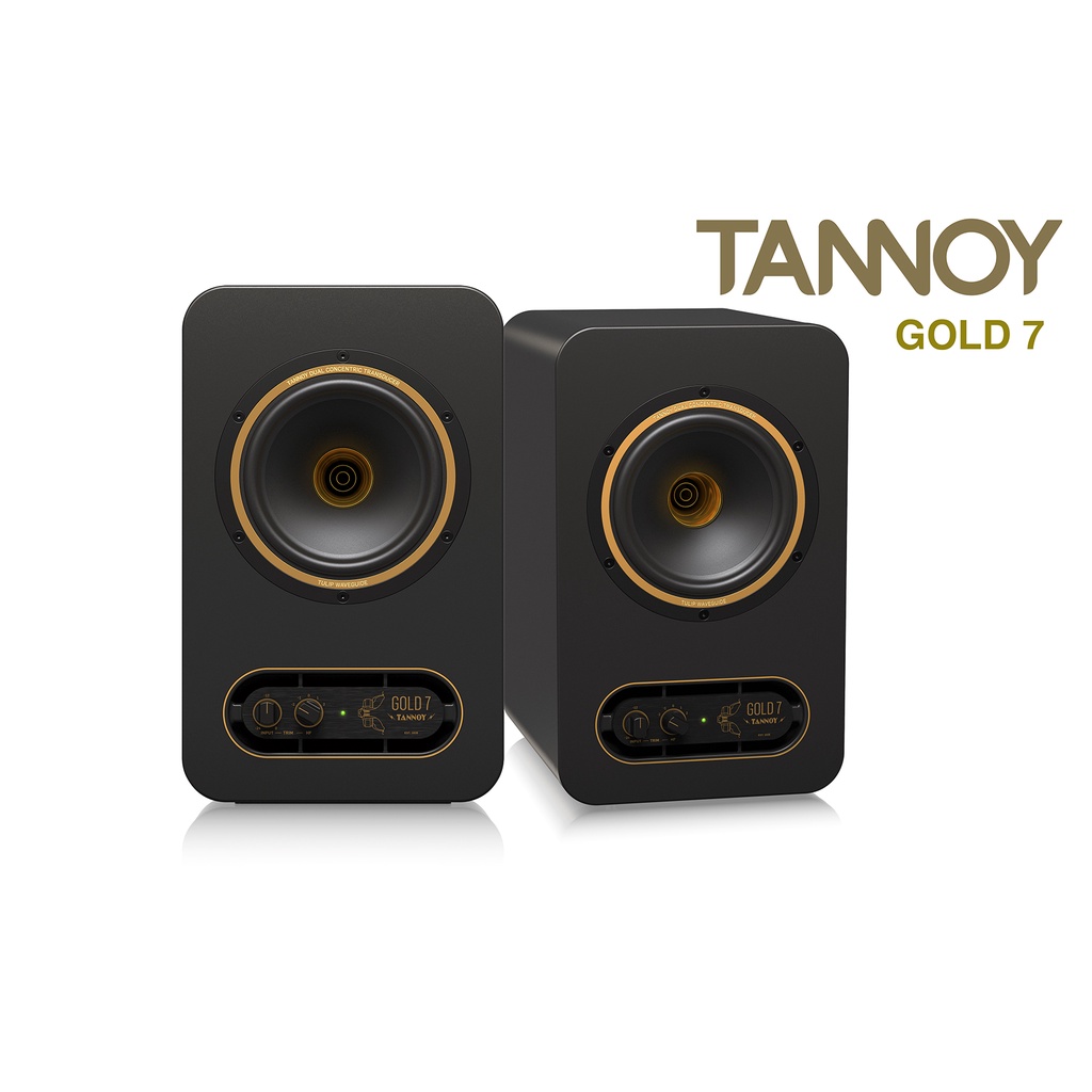 【音響密室】TANNOY GOLD7 6.5吋同軸監聽喇叭-贈$2500專業避震墊進口線材-宅配免運