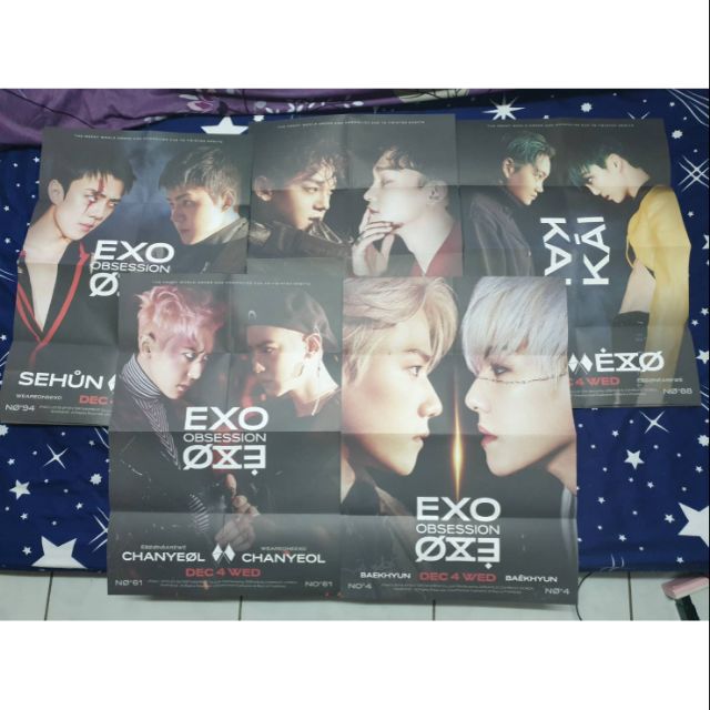 EXO OBSESSION 摺疊海報