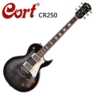 ★CORT★CR250-TBK嚴選電吉他-經典虎紋款-黑色漸層