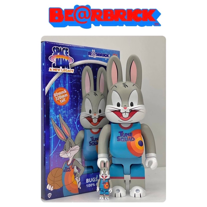 BE@RBRICK • 怪物奇兵2 兔寶寶 400%+100%