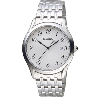 SEIKO經典簡約對錶男錶款6N42-00K0S(SUR299P1/SK006