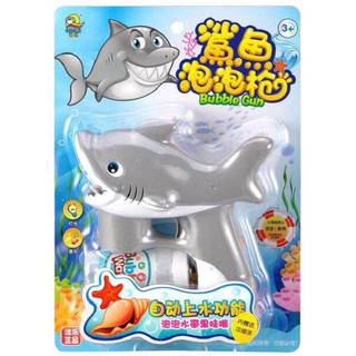 卡通鯊魚泡泡槍 小心鯊魚 全自動 連續式 聲音 音效 泡泡槍 泡泡機 婚禮 自動泡泡機 外拍 戶外用品