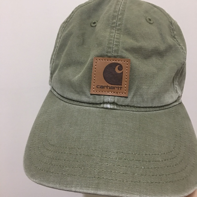 全新 Carhartt 水洗老帽 軍綠色 經典帽 老帽 棒球帽