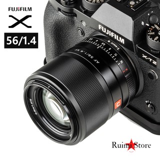 【官方授權店】唯卓仕Viltrox 56mm f1.4 STM自動對焦人像鏡頭 適用富士X卡口相機 XPro3 X-T4