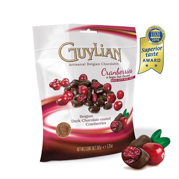 Guylian 吉利蓮 黑巧克力蔓越莓果乾150g