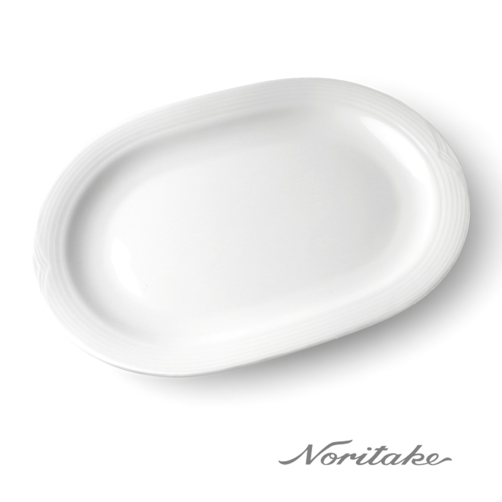 【303好食好物】Noritake | 詩羅恩橢圓盤31cm/35.6cm/25.8cm