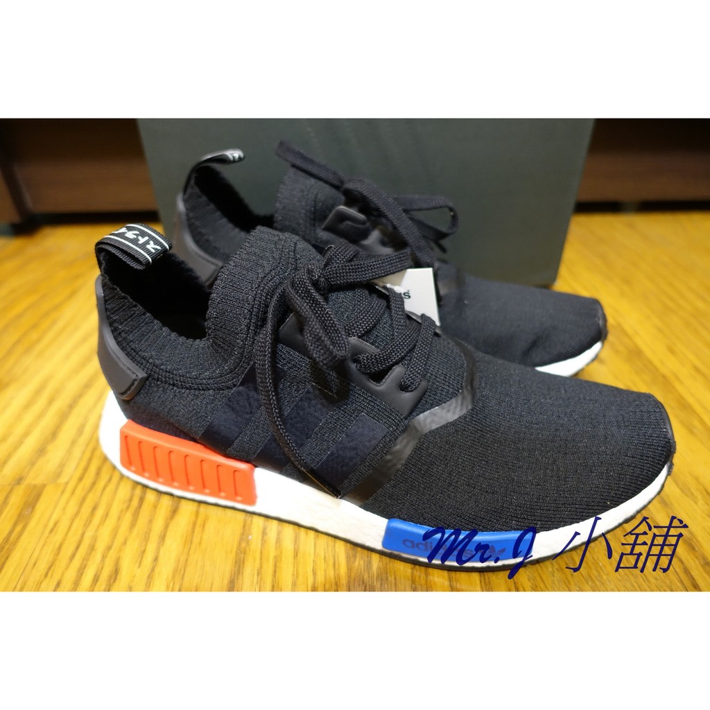 【Mr.J 小舖】Adidas NMD R1 PK OG S79168 黑紅藍