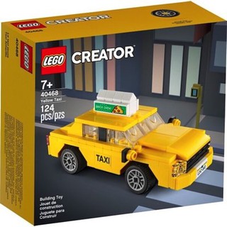 【臺中翔智積木】 LEGO 樂高 40468 黃色計程車 Yellow Taxi