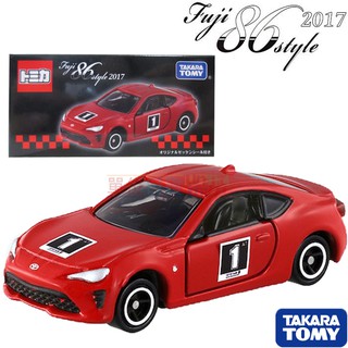 『 單位日貨 』絕版 日本正版 富士賽車場限定 多美 TOMY TOMICA 豐田 TOYATA 86 合金 小車