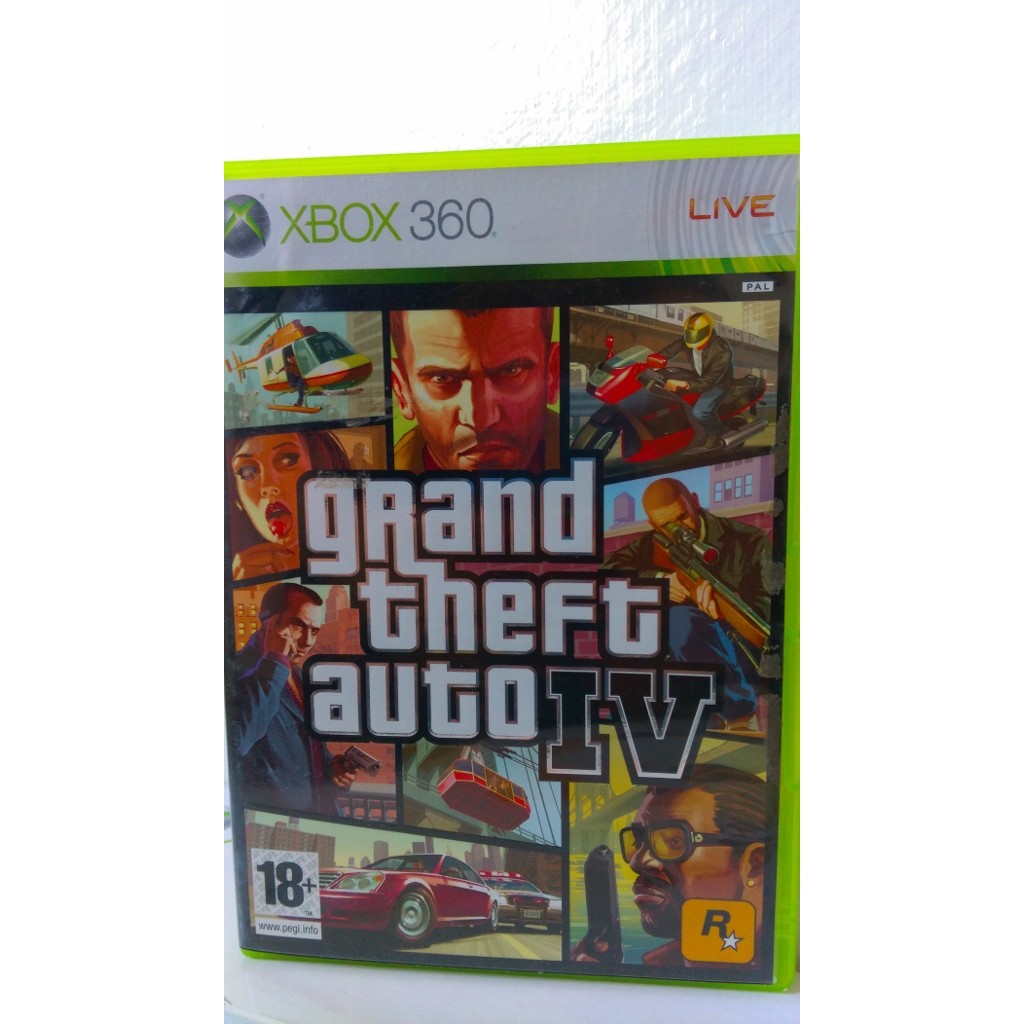 [二手遊戲片]XBOX360 GTA4 (相容XBOX ONE)