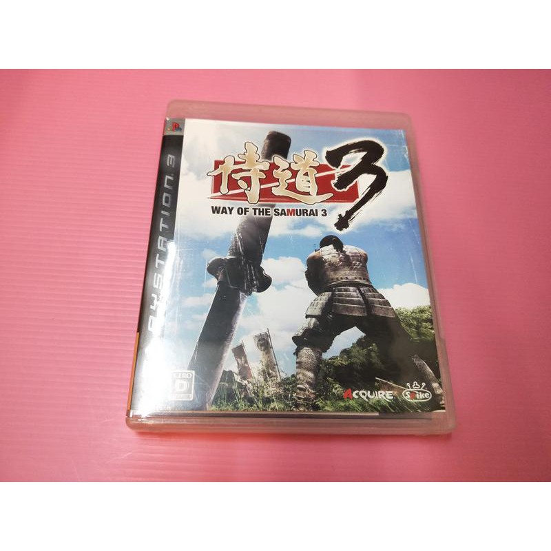 出清價 網路最便宜sony Ps3 2手原廠遊戲片侍道3 Way Of The Samural 3 賣90而已 蝦皮購物