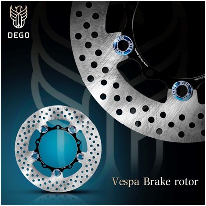 DEGO VESPA ABS 220專用 鍍鈦 浮動碟 碟盤 衝刺 春天