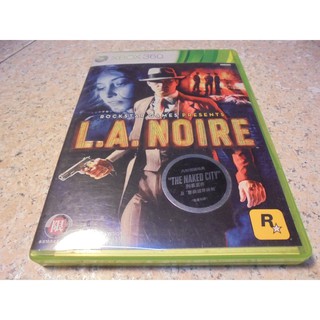 XBOX360 黑色洛城 L.A. Noire 英文版 直購價300元 桃園《蝦米小鋪》