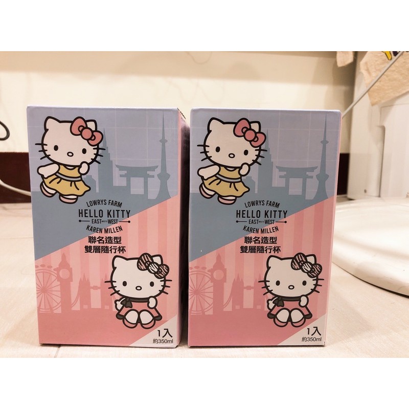 7-11 Hello Kitty 聯名造型雙層陶瓷杯（剩最後一個，當禮物也不錯）