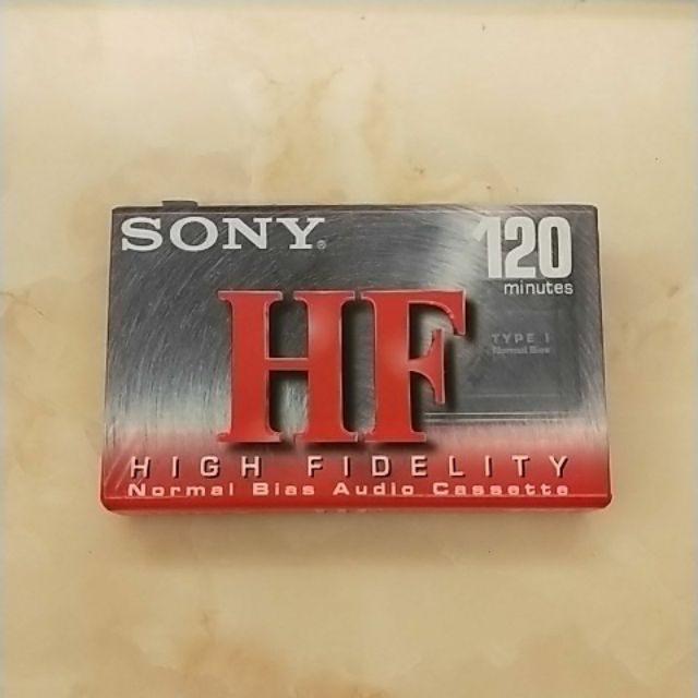 全新Sony HF 120分鐘空白卡帶