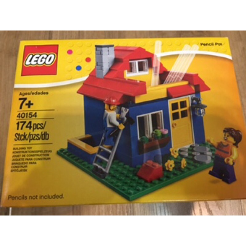 ［美國代購-現貨在台］LEGO 樂高 40154 小屋筆筒 Pencil Pot