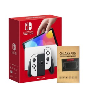 Nintendo Switch 任天堂 OLED 白色 紅藍 國際版主機 送鋼化玻璃保護貼 電力加強版 廠商直送