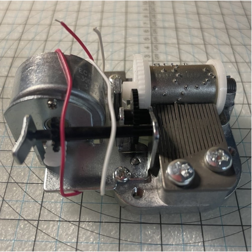 ◄R47► 電動音樂盒 機芯 配3V馬達 製作DIY手工配件