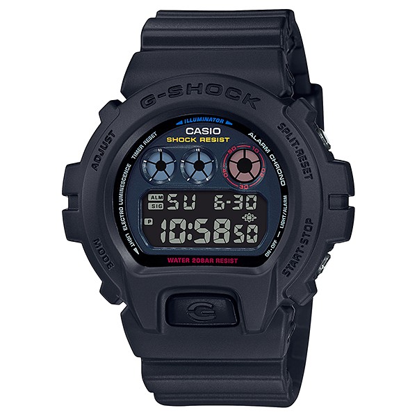 【CASIO】卡西歐 G-SHOCK 運動電子錶 DW-6900BMC-1 防水200米 台灣卡西歐保固一年