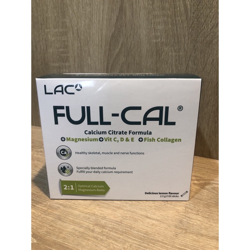 GNC LACFULL-CAL優鎂鈣60包/盒