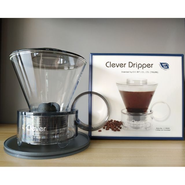 『船鼻子』聰明濾杯 Clever Dripper 浸漬式濾杯 濾杯 玻璃款 Tritan款 贈濾紙+單品豆