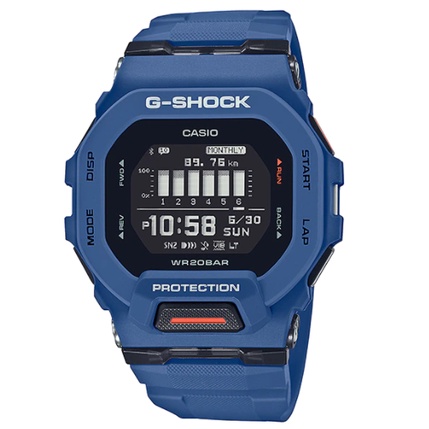 【春麗時間】CASIO G SHOCK G-SQUAD 藍牙運動錶款 GBD-200-2