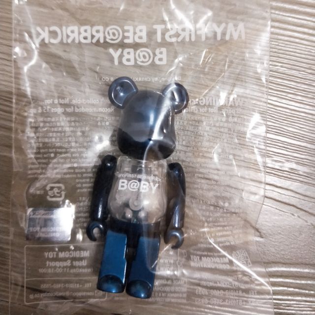 【正品】BE@RBRICK  100%  My First baby B@BY 藍千秋