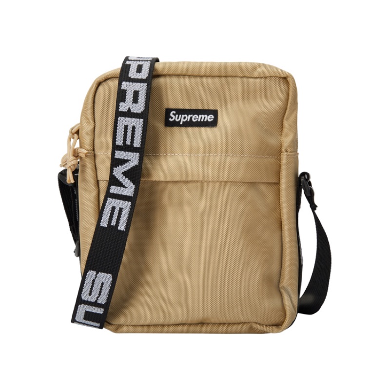 yellow supreme shoulder bag