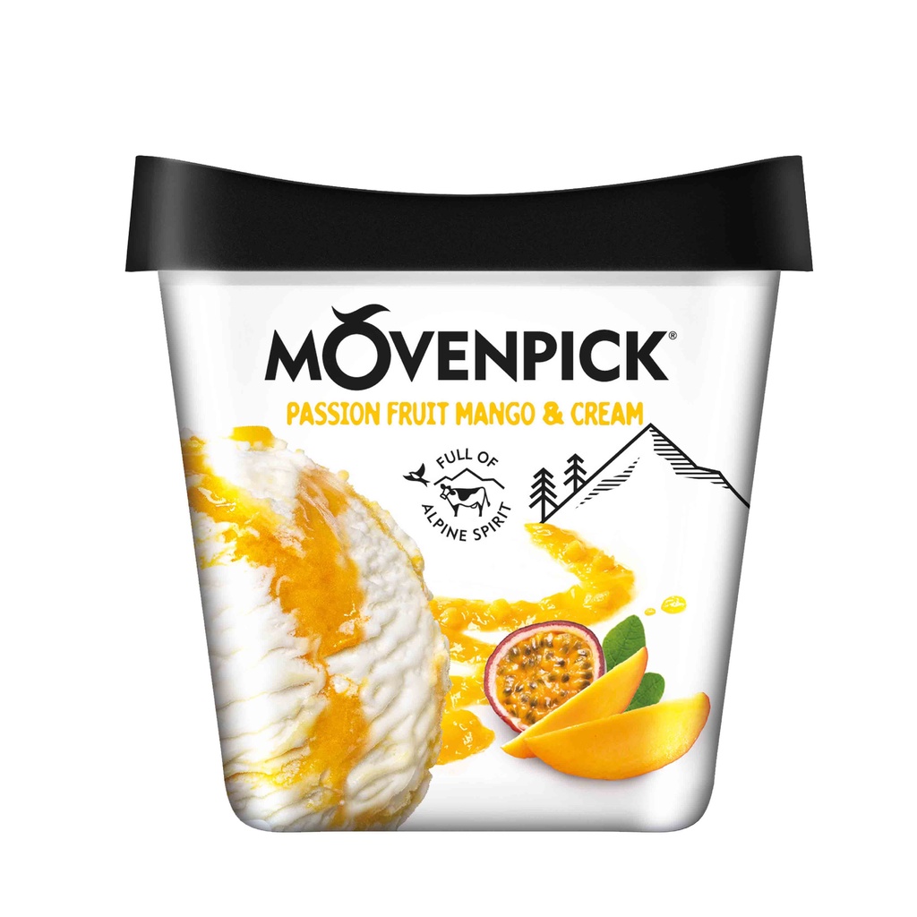 Movenpick 莫凡彼冰淇淋 百香果芒果牛奶500ml