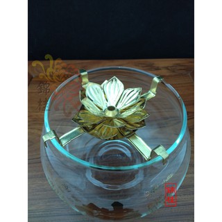 【錦桂】蓮花燈芯架、純銅伸縮燈蕊架(不含油杯) / 適用佛燈油、燈芯座、酥油燈心、油燈燈芯、佛教用品