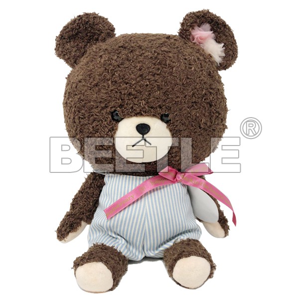 BEETLE 日本直送 限定 繪本 上學熊 小熊學校 15TH 15週年 紀念限定 絨毛 娃娃 25CM