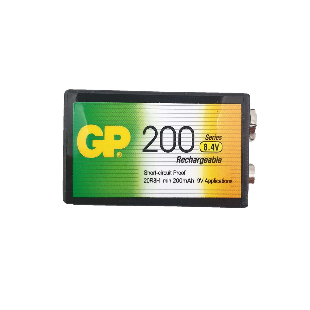 GP 超霸 鎳氫充電電池  9伏特充電池 200mAh (公司貨卡裝)