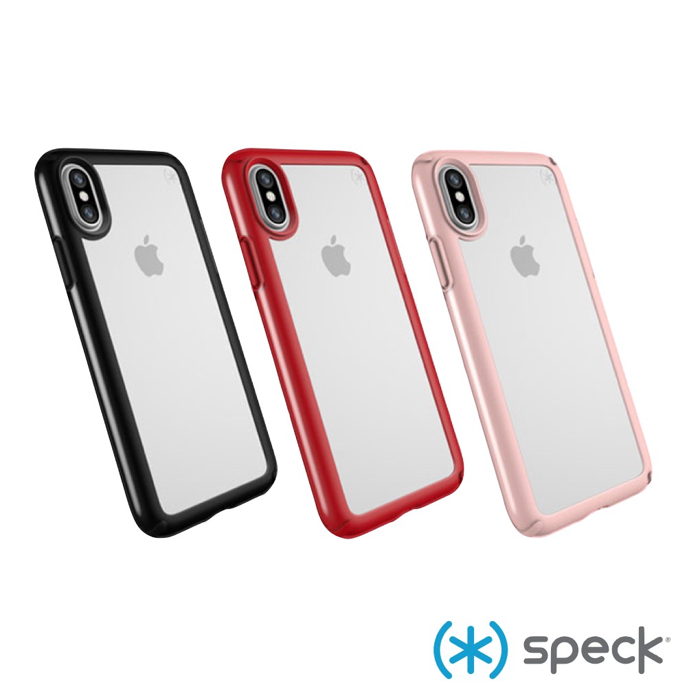 Speck iPhone X/Xs 5.8吋 Presidio SHOW 透明 背蓋 防摔 保護殼