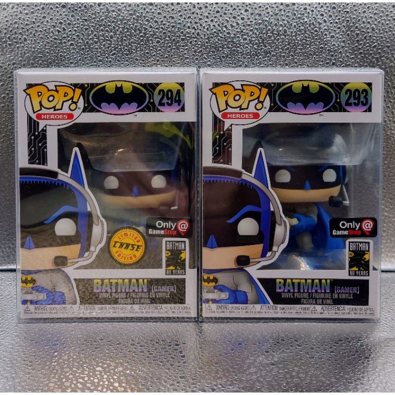 Funko pop 蝙蝠俠打電動 Batman Gamer 1+1Chase DC GameStop限定