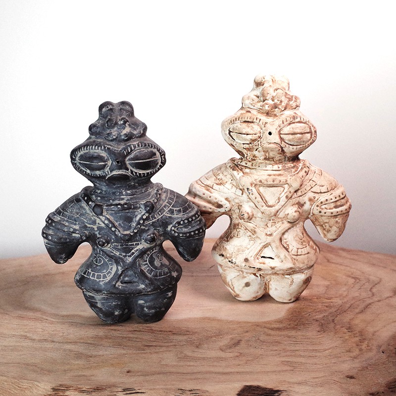 21新品 免運 日本祈福擺件遮光器土偶象牙宮開運招財陶瓷禮物創意玩具店鋪裝飾 蝦皮購物