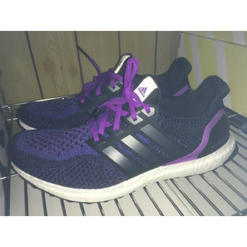 Adidas Ultraboost 2.0 黑紫 粉紅配色