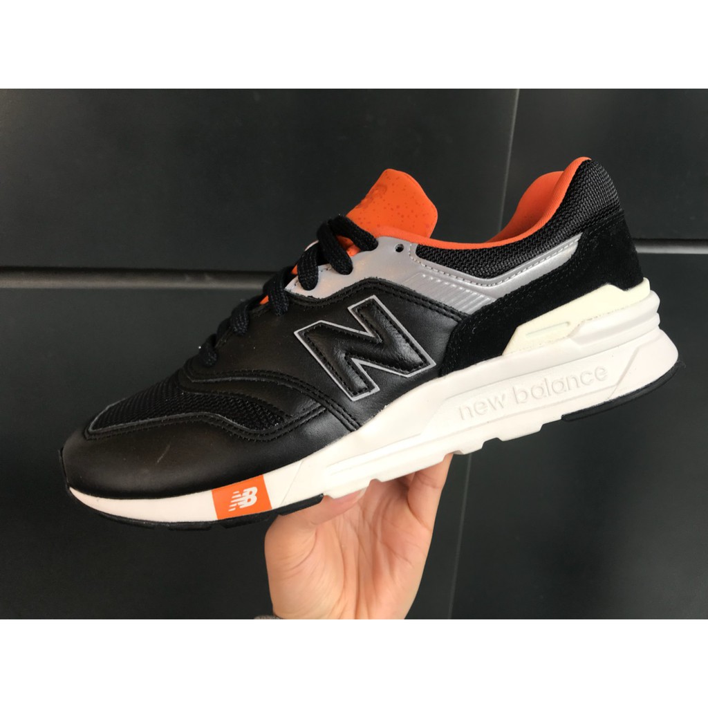 New Balance 復古休閒鞋男款黑橘CM997HGB 10804 | 蝦皮購物